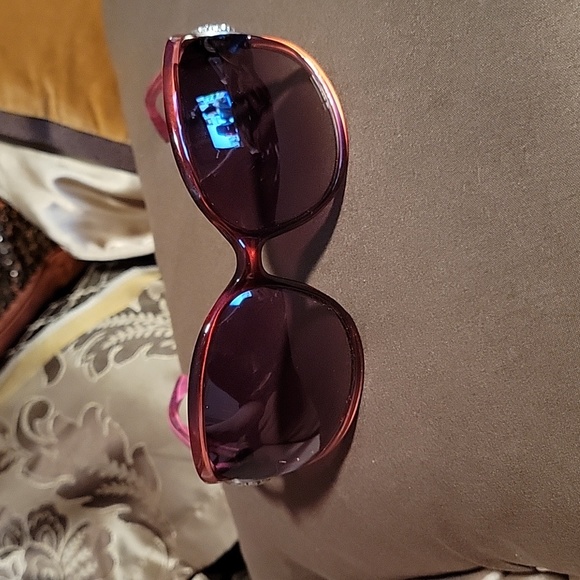Pink Barbiecore Rhinestone Sunglasses 👓 - Picture 4 of 8